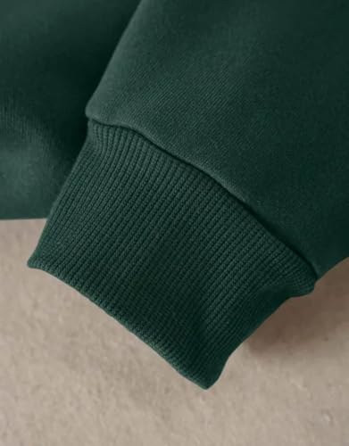 DRAXSTAR Women’s Regular Sweatshirt – Casual Pullover, Long Sleeve Round Neck Loose Fit Winter Top, Soft Cotton Blend Hoodie Style