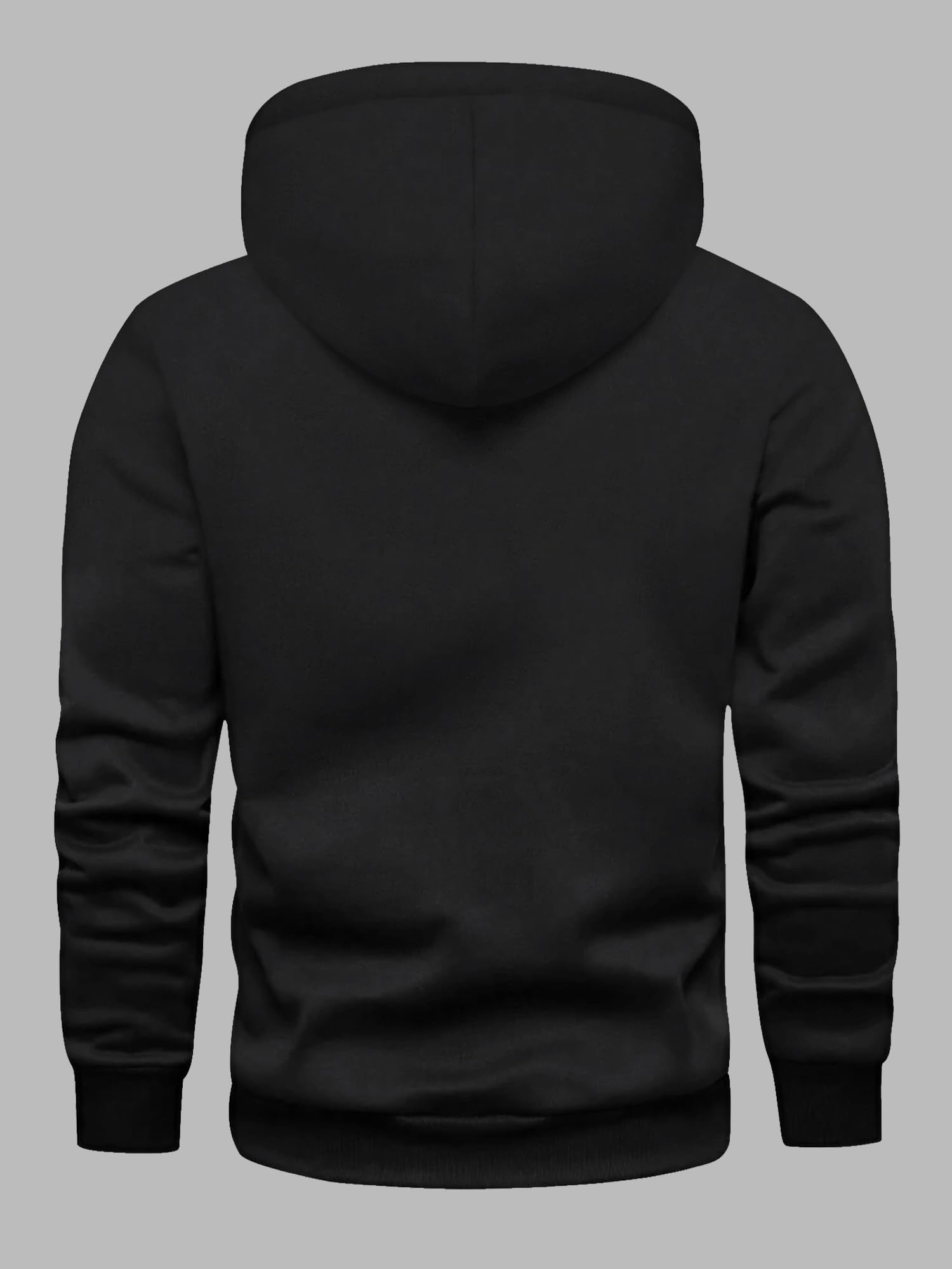 Jump Cuts || Mens || Solid || Hooded Neck || Full Sleeve || LoopKnit || Sweatshirt